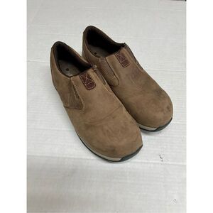 Red Wing Women's  Pro Slip On Safety Toe Shoes Brown Size 10 D Leather Work 2308